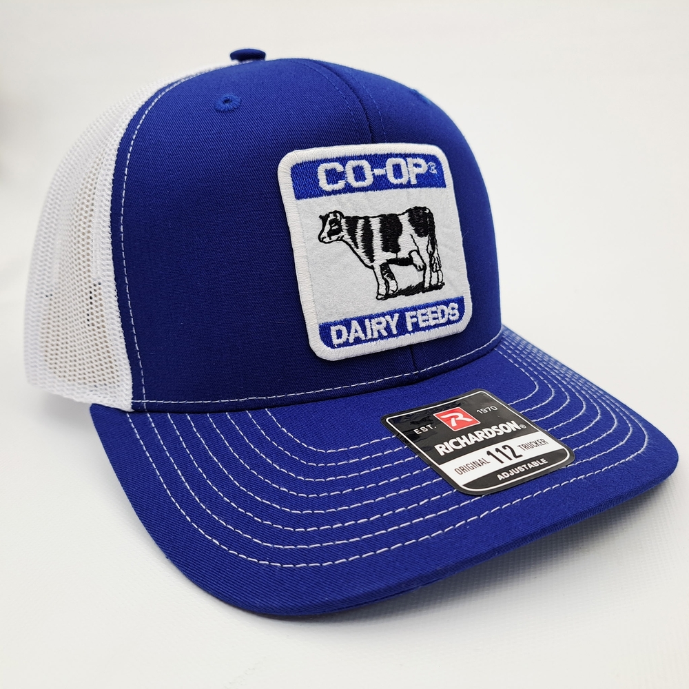 Richardson Blue and White Trucker Hat